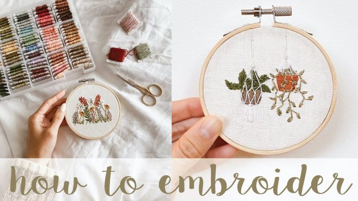 How to embroider